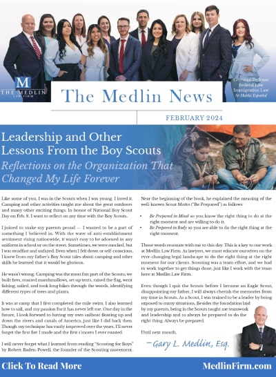 February 2024 Leadership And Other Lessons From The Boy Scouts