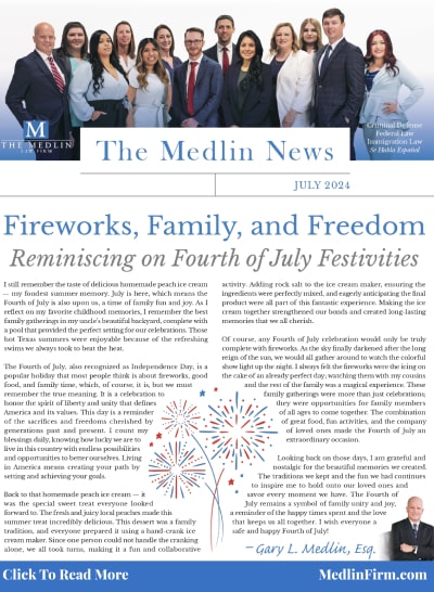 July 2024 - Fireworks, Family And Freedom