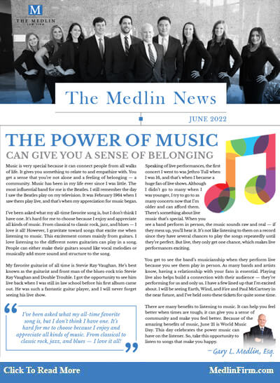 May 2022 - The Medlin News