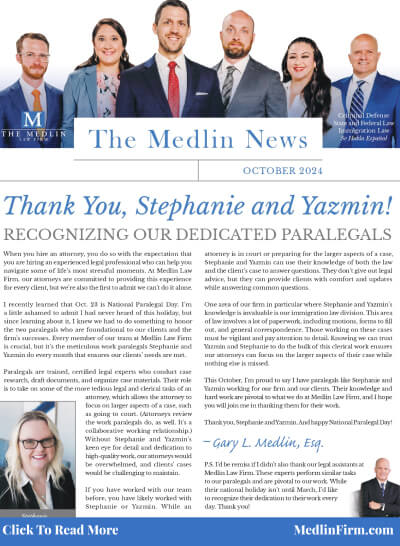 October 2024 - Thank You Stephanie And Yazmin!